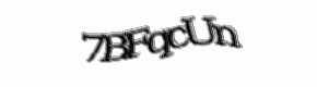 Security check image, please type the characters shown